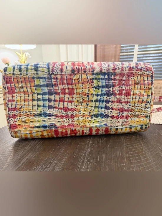 BRAHMIN TALULLA MELBOURNE WEEKENDER/CARRY ON/DUFFEL in “CELEBRATE” - Picture 9 of 12